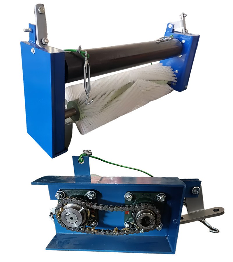 rotary brush brush belt cleaner rotary brush brush belt cleaner